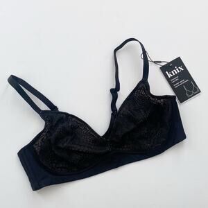 Knix Black Lace Bra